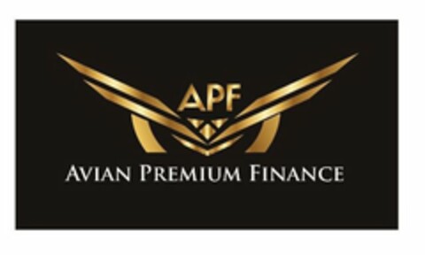 APF AVIAN PREMIUM FINANCE Logo (USPTO, 30.08.2017)