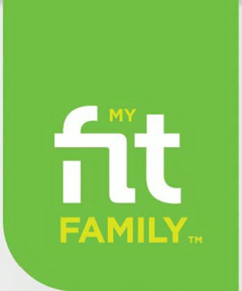 MY FIT FAMILY Logo (USPTO, 03/11/2018)