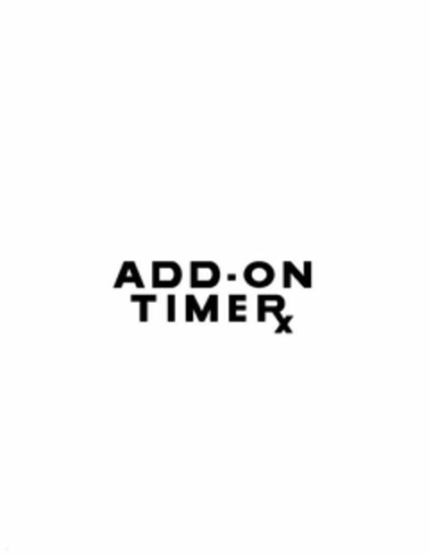 ADD-ON TIMERX Logo (USPTO, 21.03.2018)