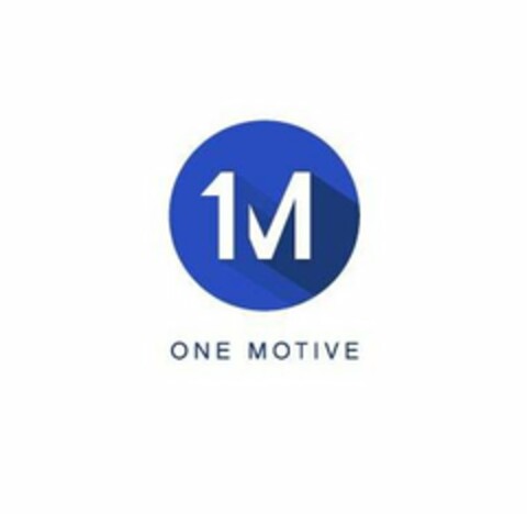 1M ONE MOTIVE Logo (USPTO, 27.06.2018)
