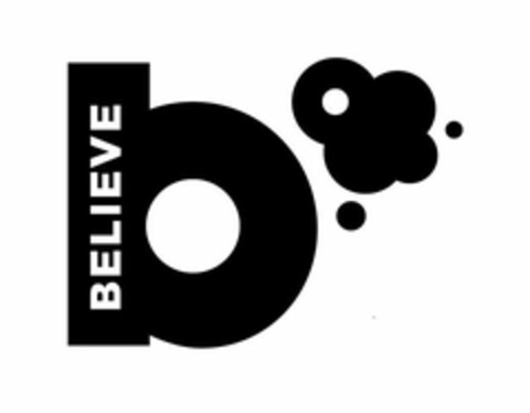 B BELIEVE Logo (USPTO, 09.10.2018)