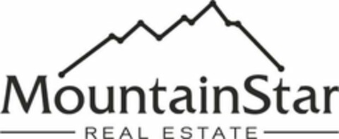 MOUNTAINSTAR REAL ESTATE Logo (USPTO, 08.11.2018)