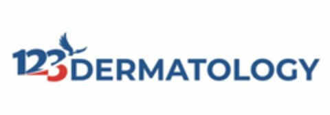 123 DERMATOLOGY Logo (USPTO, 24.01.2019)
