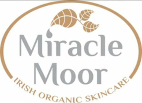 MIRACLE MOOR IRISH ORGANIC SKINCARE Logo (USPTO, 19.07.2019)