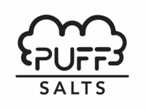 PUFF SALTS Logo (USPTO, 12.08.2019)