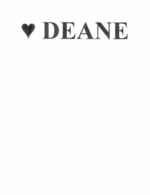 DEANE Logo (USPTO, 10.09.2019)