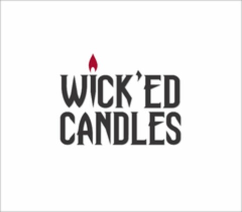 WICK'ED CANDLES Logo (USPTO, 01.10.2019)