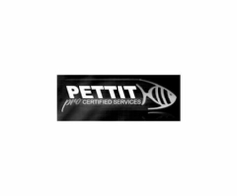 PETTIT PRO CERTIFIED SERVICES Logo (USPTO, 10/28/2019)