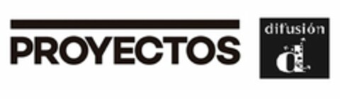 PROYECTOS DIFUSIÓN D Logo (USPTO, 11/05/2019)