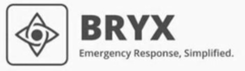 BRYX EMERGENCY RESPONSE, SIMPLIFIED. Logo (USPTO, 02/06/2020)