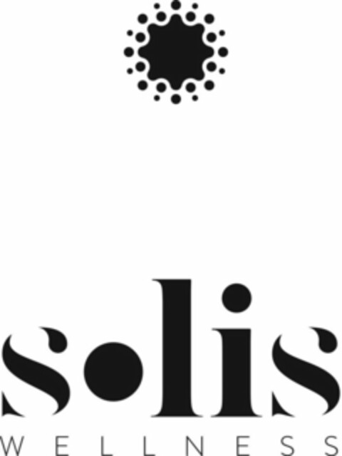 SOLIS WELLNESS Logo (USPTO, 09.04.2020)