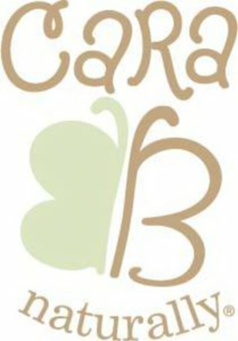 CARA B NATURALLY Logo (USPTO, 04/28/2020)