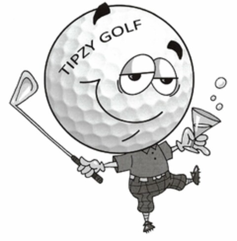 TIPZY GOLF Logo (USPTO, 09.07.2020)