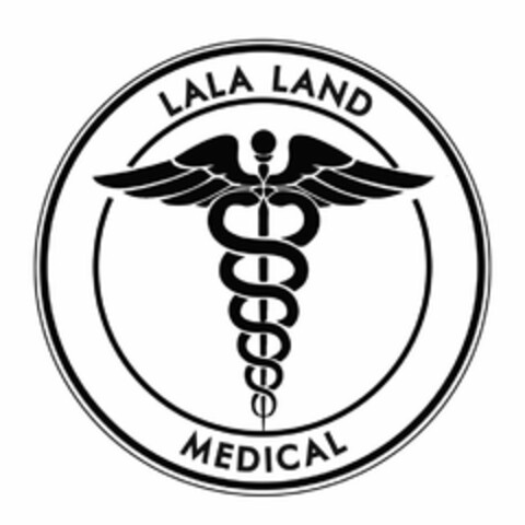 LA LA LAND MEDICAL Logo (USPTO, 16.09.2020)