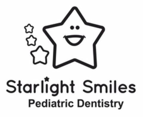 STARLIGHT SMILES PEDIATRIC DENTISTRY Logo (USPTO, 09/18/2020)