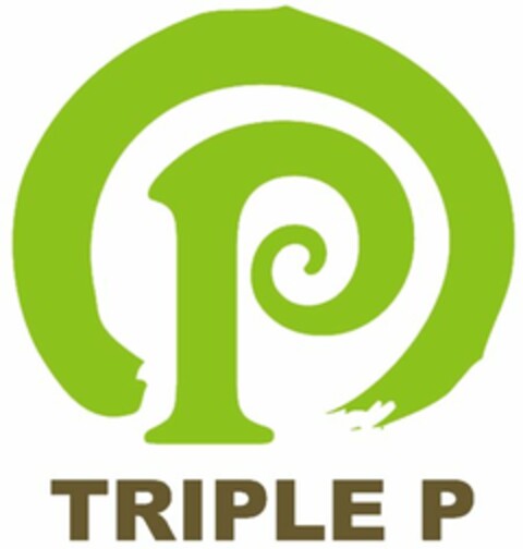 P TRIPLE P Logo (USPTO, 31.12.2009)