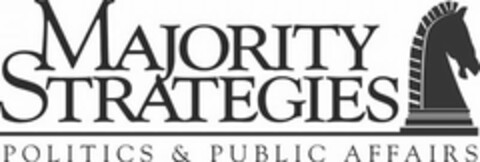 MAJORITY STRATEGIES, POLITICS & PUBLIC AFFAIRS Logo (USPTO, 06.04.2010)