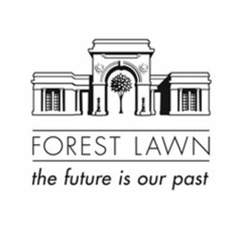 FOREST LAWN THE FUTURE IS OUR PAST Logo (USPTO, 23.11.2010)