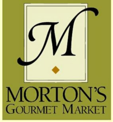 M MORTON'S GOURMET MARKET Logo (USPTO, 09/01/2011)