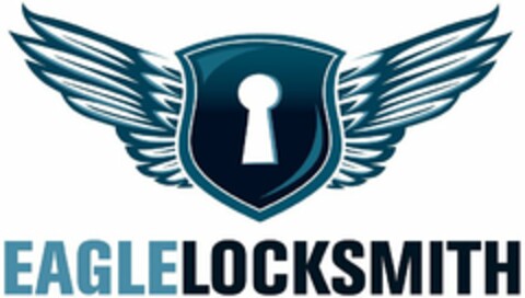 EAGLE LOCKSMITH Logo (USPTO, 29.02.2012)