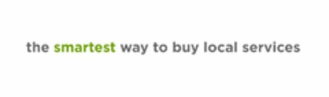 THE SMARTEST WAY TO BUY LOCAL SERVICES Logo (USPTO, 22.05.2012)