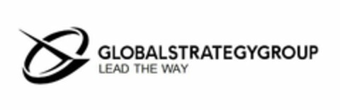 GLOBALSTRATEGYGROUP LEAD THE WAY Logo (USPTO, 06/16/2014)