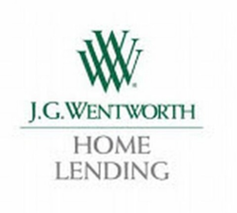 W J.G. WENTWORTH HOME LENDING Logo (USPTO, 03/03/2015)