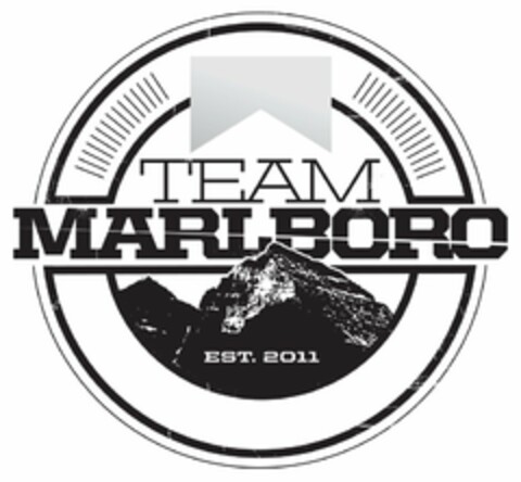 TEAM MARLBORO EST. 2011 Logo (USPTO, 23.04.2015)