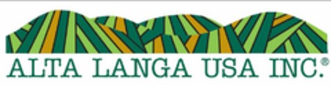 ALTA LANGA USA INC. Logo (USPTO, 10/12/2015)