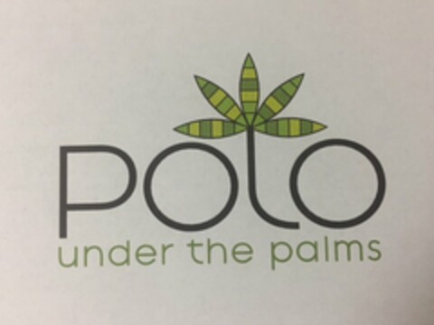 POLO UNDER THE PALMS Logo (USPTO, 22.10.2015)