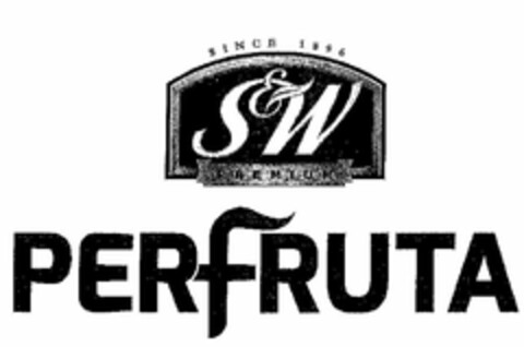 SINCE 1896 S&W PREMIUM PERFRUTA Logo (USPTO, 12.11.2015)