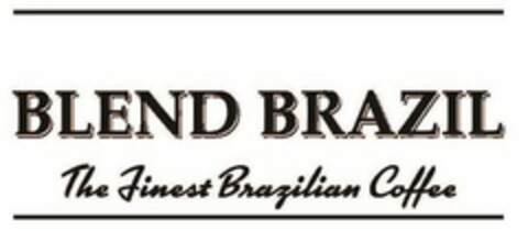 BLEND BRAZIL THE FINEST BRAZILIAN COFFEE Logo (USPTO, 12.05.2016)