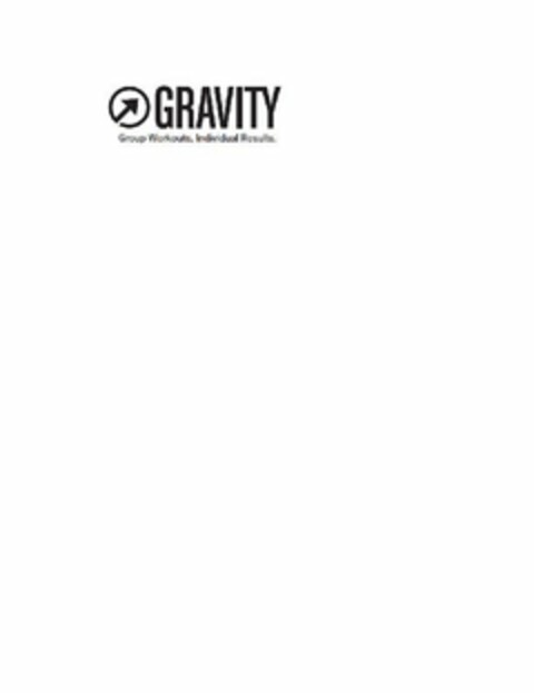 GRAVITY GROUP WORKOUTS INDIVIDUAL RESULTS Logo (USPTO, 06/21/2016)