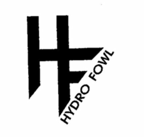 HF HYDRO FOWL Logo (USPTO, 01.08.2016)