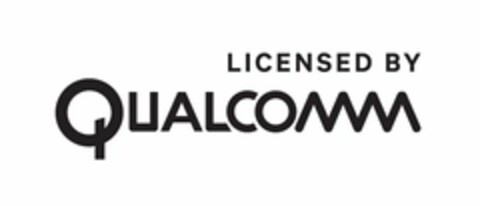 LICENSED BY QUALCOMM Logo (USPTO, 15.12.2016)