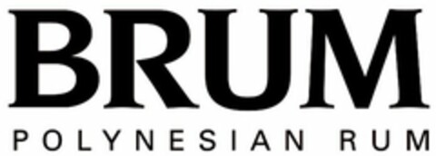 BRUM POLYNESIAN RUM Logo (USPTO, 23.02.2017)