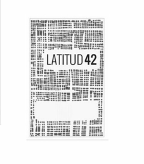 LATITUD 42 Logo (USPTO, 03/21/2017)