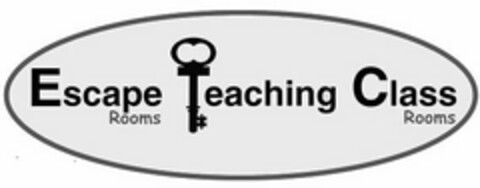 ESCAPE ROOMS TEACHING CLASS ROOMS Logo (USPTO, 08.12.2017)