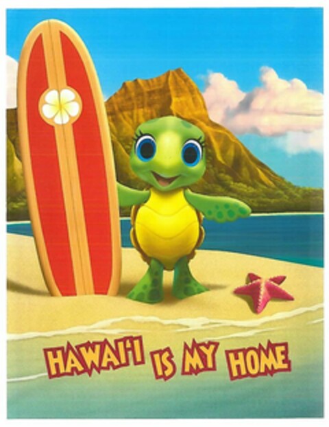 HAWAII IS MY HOME Logo (USPTO, 29.12.2017)