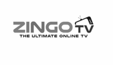 ZINGOTV THE ULTIMATE ONLINE TV Logo (USPTO, 15.02.2018)