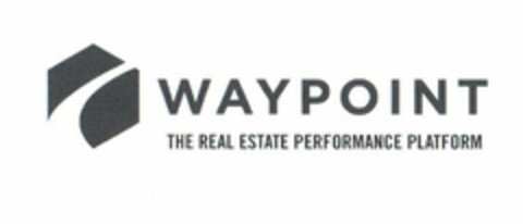 WAYPOINT THE REAL ESTATE PERFORMANCE PLATFORM Logo (USPTO, 02/20/2018)