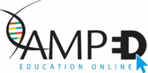 AMPED EDUCATION ONLINE Logo (USPTO, 02/28/2018)