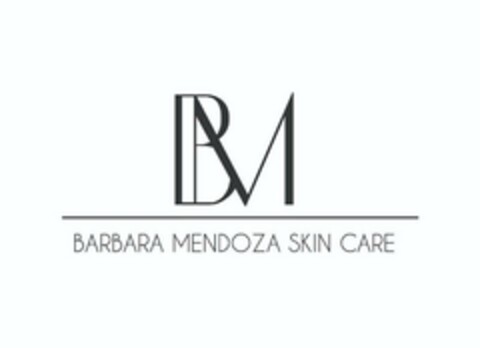 BM BARBARA MENDOZA SKIN CARE Logo (USPTO, 05.03.2018)