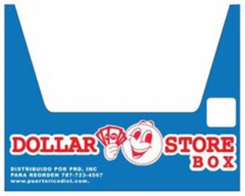 DOLLAR STORE BOX Logo (USPTO, 28.03.2018)