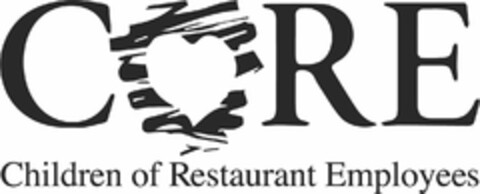 CORE CHILDREN OF RESTAURANT EMPLOYEES Logo (USPTO, 04/23/2018)