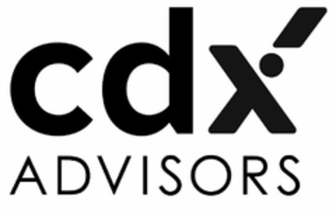 CDX ADVISORS Logo (USPTO, 08/10/2018)