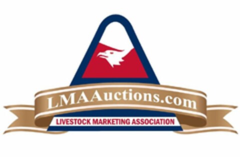 LMAAUCTIONS.COM LIVESTOCK MARKETING ASSOCIATION Logo (USPTO, 23.08.2018)