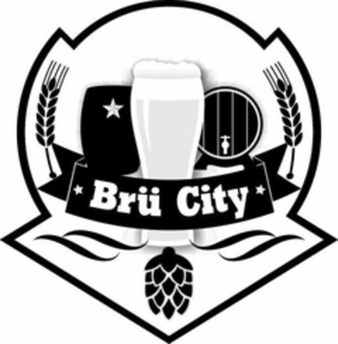 BRÜ CITY Logo (USPTO, 11/27/2018)