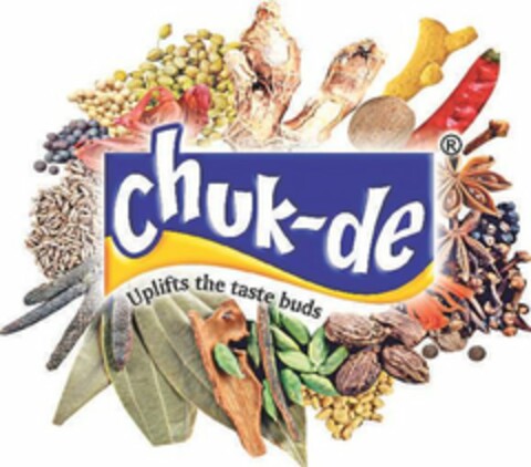 CHUK-DE UPLIFT THE TASTE BUDS Logo (USPTO, 27.02.2019)