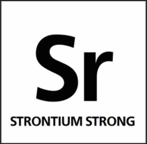 SR STRONTIUM STRONG Logo (USPTO, 15.03.2019)